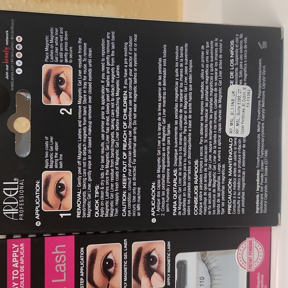 New MAGNETIC LINER & LASH LOT(2) - Picture 2 of 2